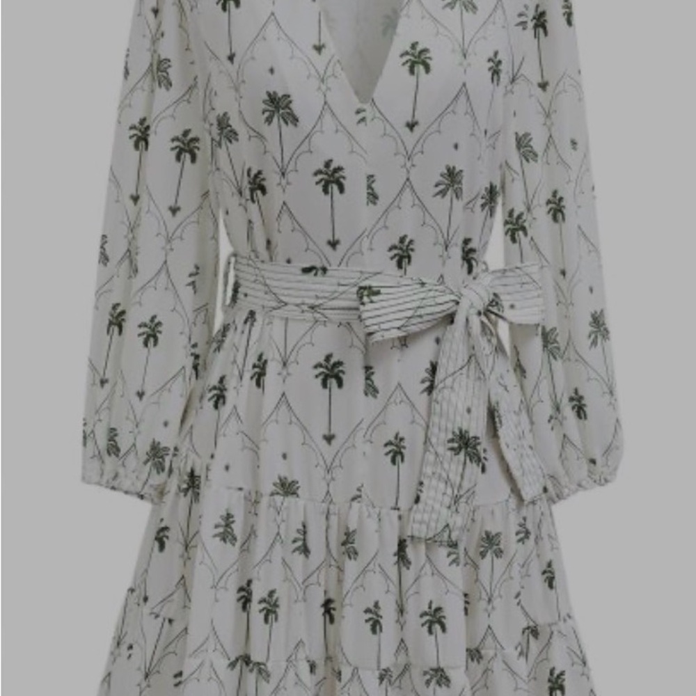 ZARA belted dress